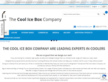 Tablet Screenshot of coolicebox.com